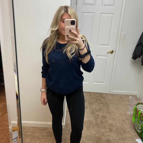 Navy Blue Sweater - Picture 7 of 8